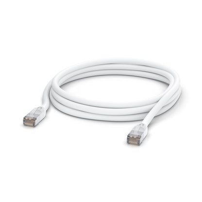 Ubiquiti UniFi Patch Cable Outdoor 3M White, Single Unit, All-weather, RJ45 Ethernet Cable, Category 5e