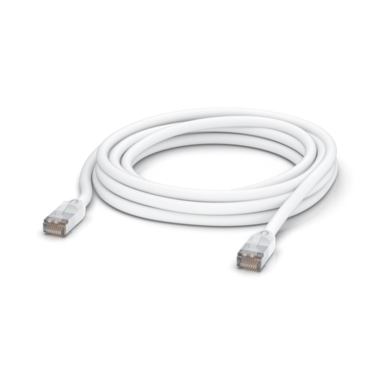 Ubiquiti UniFi Patch Cable Outdoor 5M White, Single Unit, All-weather, RJ45 Ethernet Cable, Category 5e