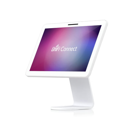 Ubiquiti UniFi Connect Display Table Stand, Stages In Landscape  Portrait Position, 360 degree Rotational Range, Locking Safety latches
