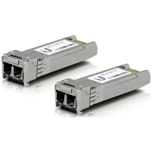 Ubiquiti UFiber 10Gbps Multi-Mode Optical Module, SFP, 2-Pack, Duplex LC connector, Connection up to 300 m