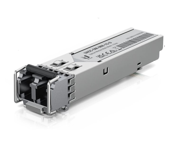 Ubiquiti UFiber SFP Multi-Mode Fiber Module, 2-Pack, 1.25 Gbps Throughput, 1.25 Gbps Throughput, Supports Connections Up to 550 m