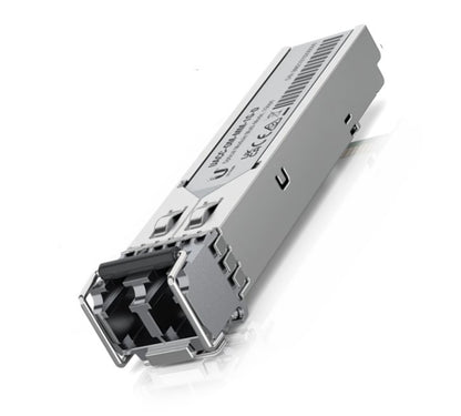 Ubiquiti UFiber SFP Multi-Mode Fiber Module, 2-Pack, 1.25 Gbps Throughput, 1.25 Gbps Throughput, Supports Connections Up to 550 m