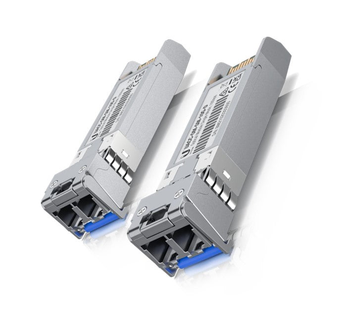 Ubiquiti UniFi 2 Pack (Orgional UI Pack), 10 Gbps Single-Mode Optical Module,Single-mode, Fiber Transceiver, Duplex LC Connect, Up to 10 km