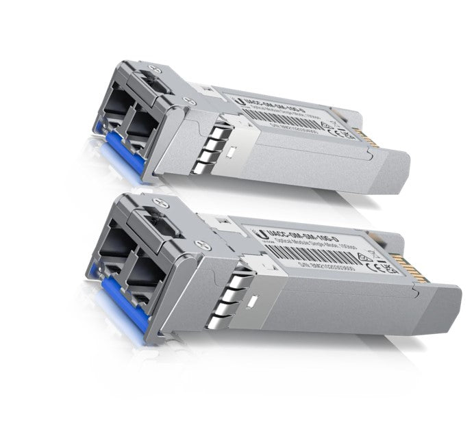 Ubiquiti UniFi 2 Pack (Orgional UI Pack), 10 Gbps Single-Mode Optical Module,Single-mode, Fiber Transceiver, Duplex LC Connect, Up to 10 km