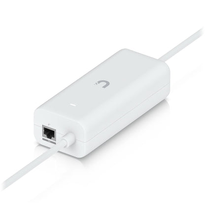 Ubiquiti PoE Integrated AC Adapter, AC Adapter With Integrated PoE, Enabling UniFi Cloud Gateway Device To Support PoE Output On A Single Port