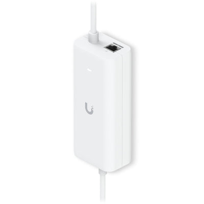 Ubiquiti PoE Integrated AC Adapter, AC Adapter With Integrated PoE, Enabling UniFi Cloud Gateway Device To Support PoE Output On A Single Port