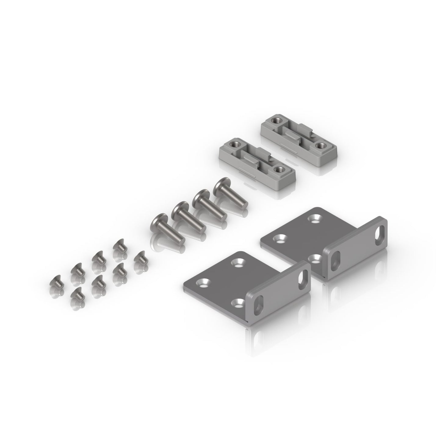 Ubiquiti Rack Ear Kit 1U, Replacement Rack Ears For UniFi 1U Rack-mount Devices, Included Precision Rack Mount Inserts  Screws