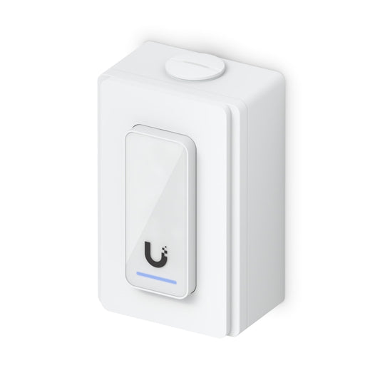 Ubiquiti Reader Junction Box,White, For UniFi Access Readers  Intercom Viewers, Support Flat Surface Mounting  Attachment to 3 4 ft Conduit