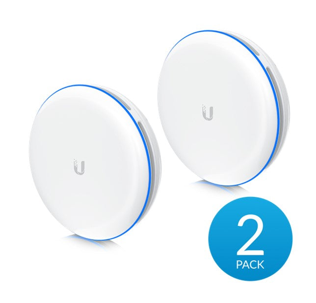 Ubiquiti UniFi Building-to-Building Bridge - 60 GHz Wireless Bridge with a 10 Gbps SFP Interface, Complete PtP Link, Sold as 2 Pack