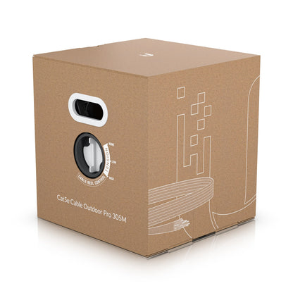 Ubiquit UniFi Outdoor Cable, 305m, 5e Cable Designed To Resist Harsh Weather Damage  Electromagnetic Interference