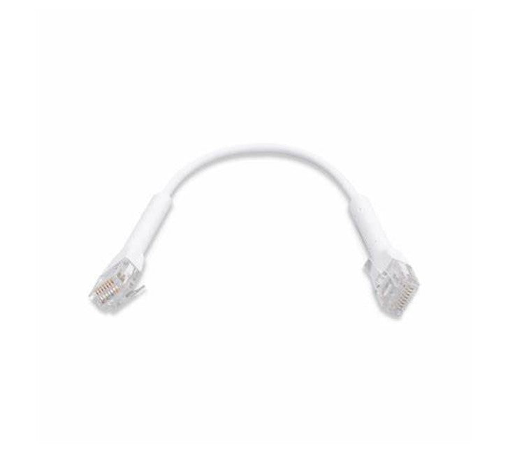 Ubiquiti UniFi Patch Cable Single Unit, 3m, White, End Bendable to 90 Degree, RJ45 Ethernet Cable, Cat6, Ultra-Thin 3mm Diameter