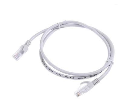 Ubiquiti UniFi Patch Cable Single Unit, 5m, White, End Bendable to 90 Degree, RJ45 Ethernet Cable, Cat6, Ultra-Thin 3mm Diameter
