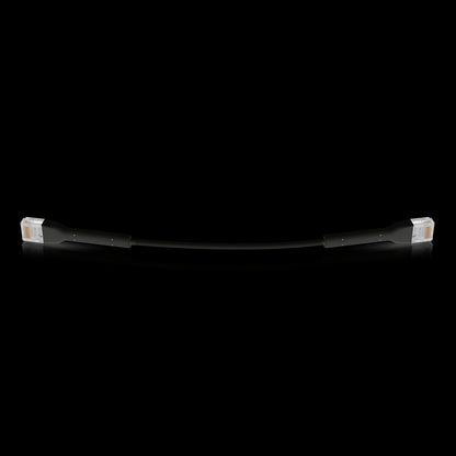 Ubiquiti UniFi Patch Cable, 50-Pack, Reduced Packaging (Low Plastic), Length 0.1m, BLACK, Both End Bendable to 90 Degree, RJ45 Cat6