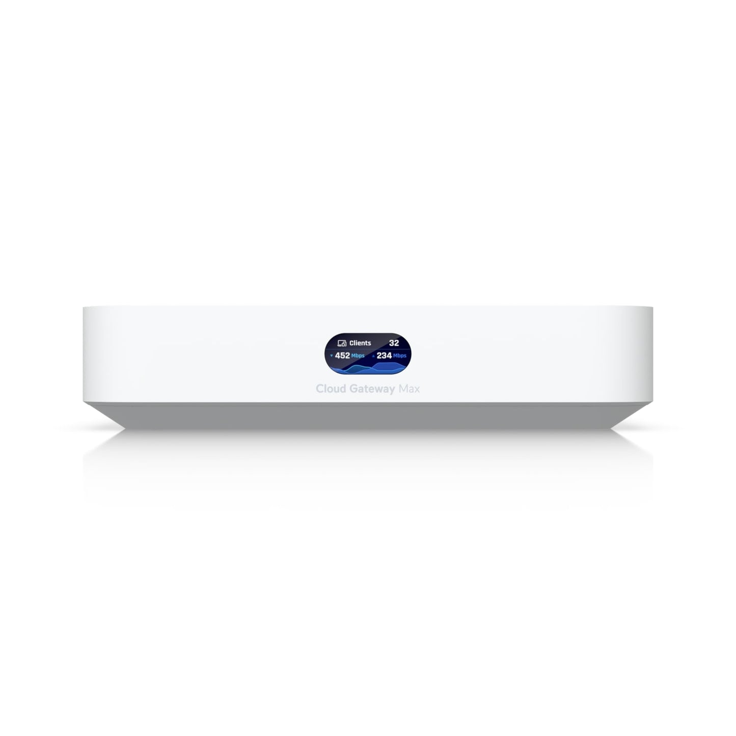Ubiquiti Cloud Gateway Max, Compact 2.5G With 30 UniFi device 300 Client Support, 1.5 Gbps IPS Routing, 512GB NVMe SSD Included