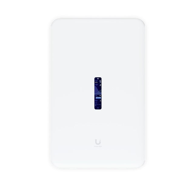 Ubiquiti UniFi Dream Wall, Wall-mountable UniFi Cloud Gateway, Built-in WiFi 6 Access Point, PoE Switching, UniFi OS Console, 3.5 Gbps