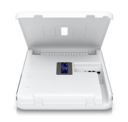 Ubiquiti UniFi Dream Wall, Wall-mountable UniFi Cloud Gateway, Built-in WiFi 6 Access Point, PoE Switching, UniFi OS Console, 3.5 Gbps