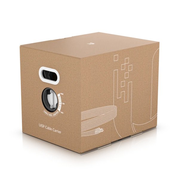 Ubiquiti Cat5e Carrier Outdoor Cable, 305m, Carrier-Class Shielded Cable W  Integrated ESD Drain Wire, Replaces TC-CARRIER