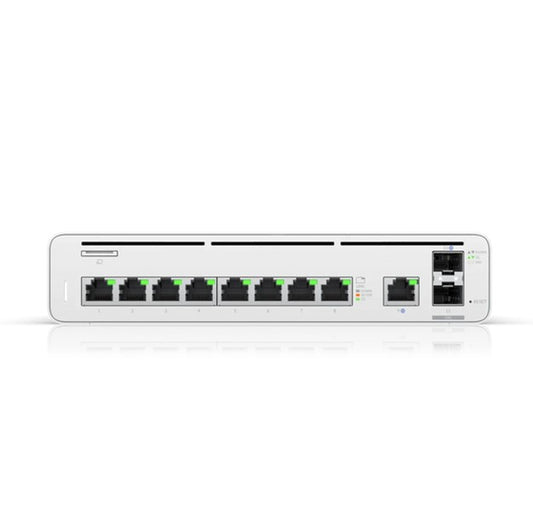 Ubiquiti UISP Host Console,Integrated Switch  Multi-gigabit Ethernet Gateway, (9) GbE RJ45 ports, (2) 10G SFP ports, Up 8,500 Mbps,