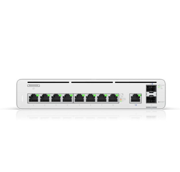 Ubiquiti UISP Host Console,Integrated Switch  Multi-gigabit Ethernet Gateway, (9) GbE RJ45 ports, (2) 10G SFP ports, Up 8,500 Mbps,