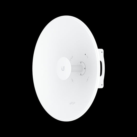 Ubiquiti UISP Dish, 30 dBi Dish Antenna, 5.15-6.875 GHz Frequency Range, 30 km PtP Link Range, Compatible AF 5XHD  RP 5AC,