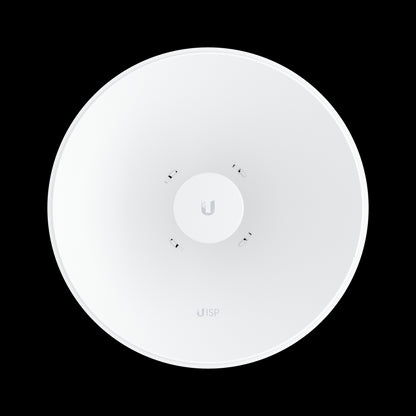 Ubiquiti UISP Dish, 30 dBi Dish Antenna, 5.15-6.875 GHz Frequency Range, 30 km PtP Link Range, Compatible AF 5XHD  RP 5AC,