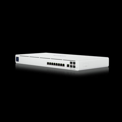 Ubiquiti UISP Router Professional, (9) GbE RJ45 ports, (4) 10G SFP ports, Integrated Layer 2 Switch,  Up to 9,500 Mbps NAT Throughput,