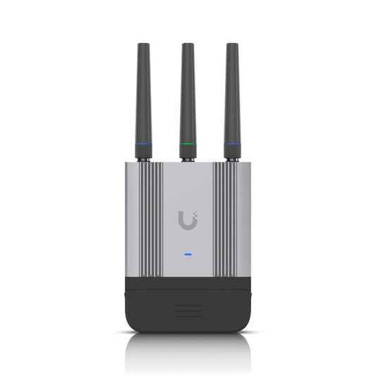 Ubiquiti Mobile Router Industrial, Compact Ruggedized LTE Cat 4 Mobile WiFi Router Designed For Indoor Outdoor loT Applications