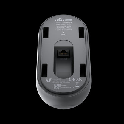 Ubiquiti UniFi Smart Flood Light, Unifi Protect Ready, Long Distance Motion Sensor, 550 Lumens, IPX5 Waterproof Housing, PoE (802.3 af)