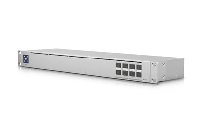 Ubiquiti UniFi USW-Aggregation, 8-port 10G SFP Aggregation Switch, Layer 2 Switch, Fanless, 1U Rackmount,