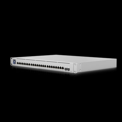 Ubiquiti UniFi Switch Enterprise 24-port PoE 12x2.5GbE 12x1GbE Ports, For Wi-Fi 6 AP, 2x 10g SFP Ports, Managed Layer 3 Switch (400W)