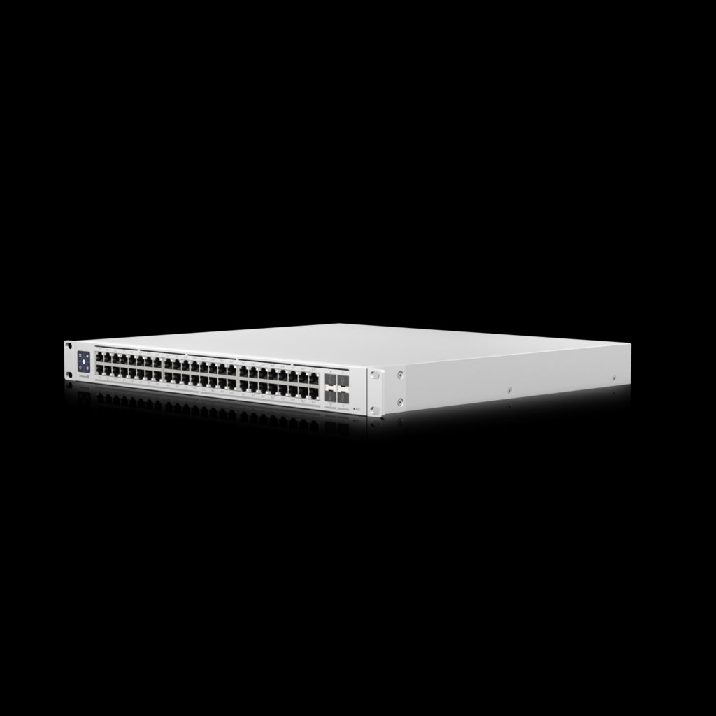 Ubiquiti Switch Enterprise 48-port PoE 48x2.5GbE Ports, For Wi-Fi 6 AP, 4x 10g SFP Ports For Uplinks, Managed Layer 3 Switch (720W),