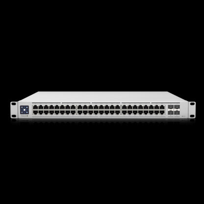 Ubiquiti Switch Enterprise 48-port PoE 48x2.5GbE Ports, For Wi-Fi 6 AP, 4x 10g SFP Ports For Uplinks, Managed Layer 3 Switch (720W),
