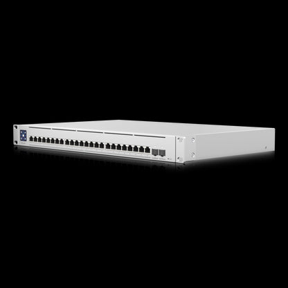 Ubiquiti Switch Enterprise 24-port Switch 24x10GbE Ports, 2x 25G SFP28 Ports For Uplinks, Managed Layer 3 Switch,