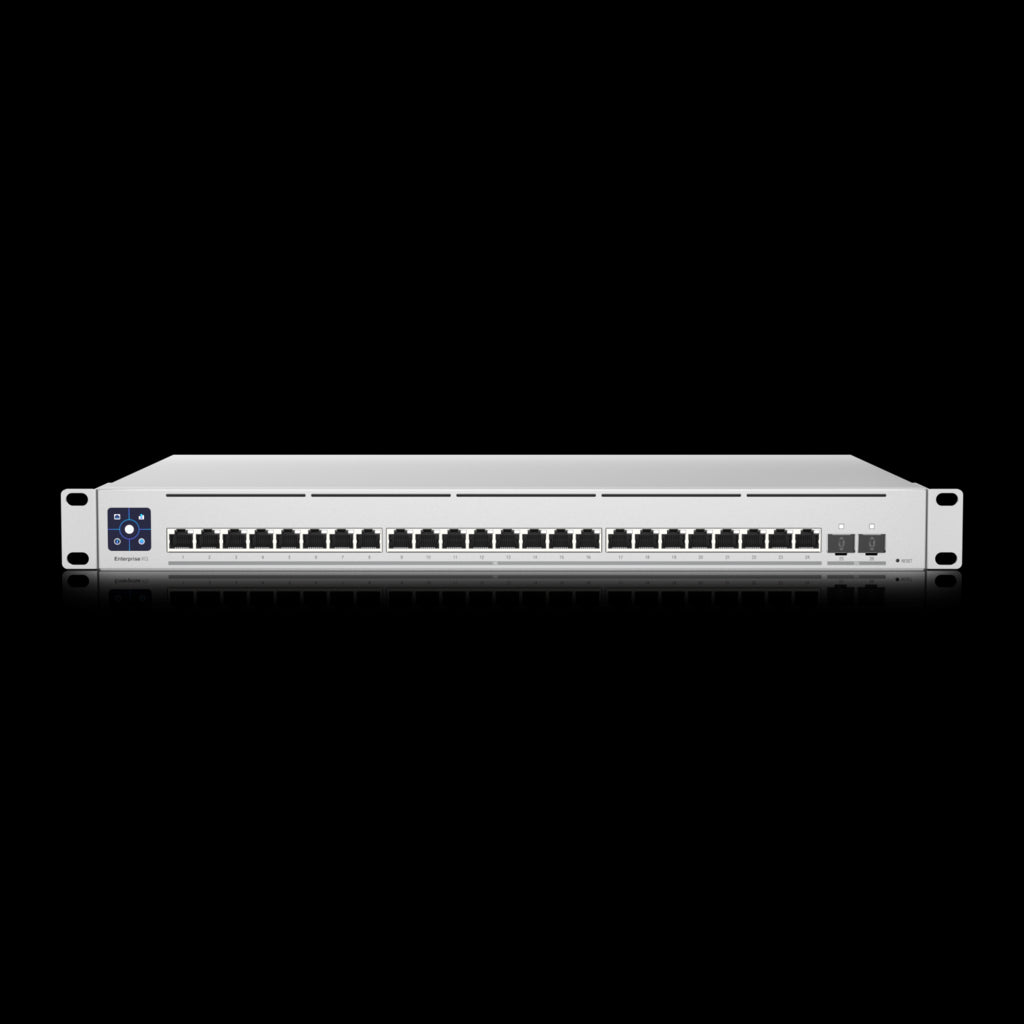 Ubiquiti Switch Enterprise 24-port Switch 24x10GbE Ports, 2x 25G SFP28 Ports For Uplinks, Managed Layer 3 Switch,