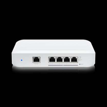 Ubiquiti UniFi Switch Flex XG - Layer 2 Switch with (4) 10GbE RJ45 Ports and (1) GbE, 802.3at PoE RJ45 Input,