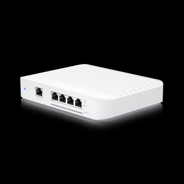 Ubiquiti UniFi Switch Flex XG - Layer 2 Switch with (4) 10GbE RJ45 Ports and (1) GbE, 802.3at PoE RJ45 Input,