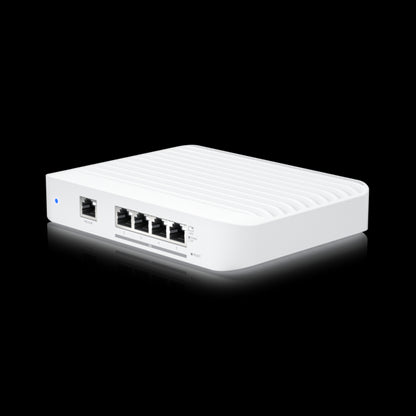 Ubiquiti UniFi Switch Flex XG - Layer 2 Switch with (4) 10GbE RJ45 Ports and (1) GbE, 802.3at PoE RJ45 Input,