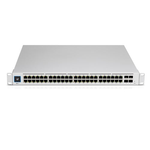 Ubiquiti UniFi 48-port Managed Gigabit Layer2  Layer3 Switch, Auto-sensing 802.3at PoE  802.3bt PoE, SFP, Touch Display,  600W GEN2,