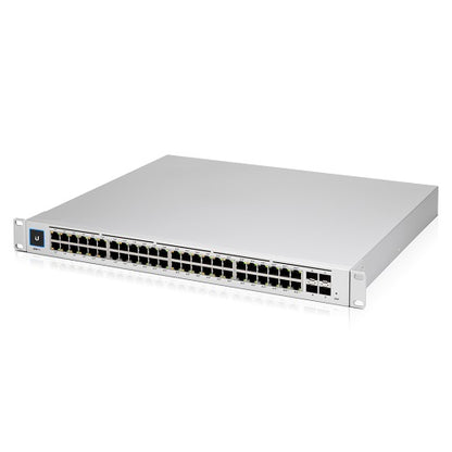 Ubiquiti UniFi 48-port Managed Gigabit Layer2  Layer3 Switch, Auto-sensing 802.3at PoE  802.3bt PoE, SFP, Touch Display,  600W GEN2,