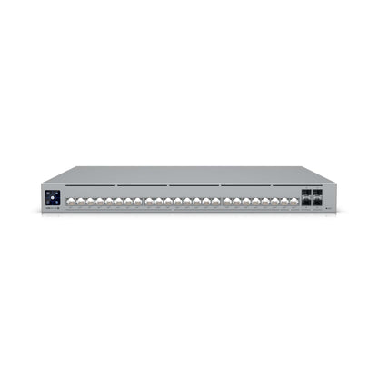 Ubiquiti Pro HD 24 PoE,Professional-grade, Layer 3 Etherlighting Switch, (2) 10 GbE PoE, (22) 2.5 GbE PoE, (4) 10G SFP Ports.
