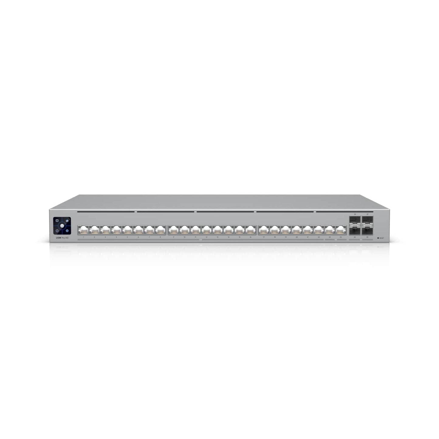 Ubiquiti Pro HD 24, Professional-grade, Layer 3 Etherlighting Switch,(2) 10 GbE, (22) 2.5 GbE, (4) 10G SFP Ports,