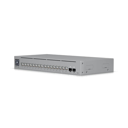 Ubiquiti UniFi Network,Pro Max 16 PoE Switch,16-port, Layer 3 Etherlighting, 2.5 GbE, PoE Output, Versatile Mounting Option,180W PoE,