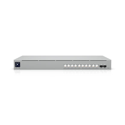 Ubiquiti Pro XG 10 PoE, 1U,Professional-grade 10-port, Layer 3 Etherlighting PoE Switch,(10) 10 GbE and (2) 10G SFP Ports,
