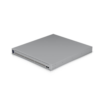 Ubiquiti Pro XG 24 PoE, Professional-grade, 24-port Layer 3 Etherlighting, PoE Switch,(16) 10 GbE, (8) 2.5 GbE, (2) 25G SFP28 Port