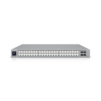Ubiquiti Pro XG 48 PoE, Professional-grade, 48-port Layer 3 Etherlighting, PoE Switch, (32) 10 GbE, (16) 2.5 GbE PoE, (4) 25G SFP28 Ports