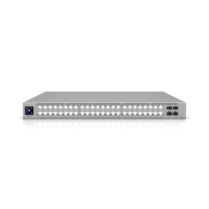 Ubiquiti Pro XG 48, Professional-grade, 48-port Layer 3 Etherlighting Switch, (32) 10 GbE, (16) 2.5 GbE, (4) 25G SFP28 Ports, DC Power Backup Ready