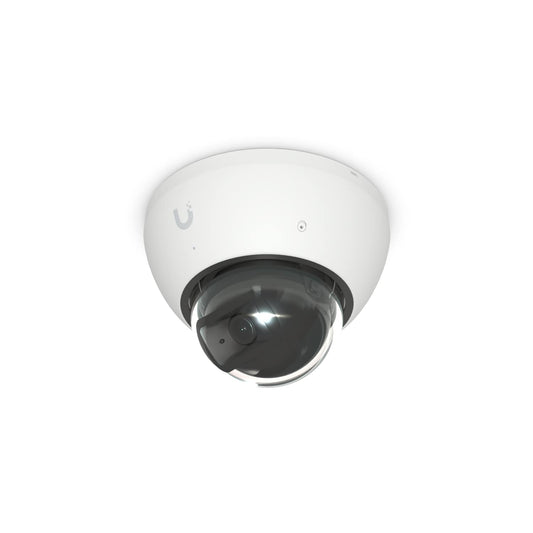 Ubiquiti AI Dome, White, All-weather, Vandal-proof 4K PoE Dome Camera,Enhanced AI Capabilities  Long-range IR Night Vision,