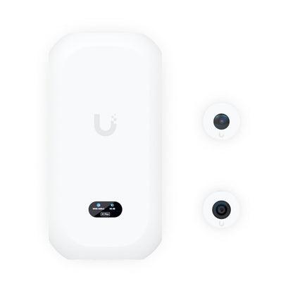 Ubiquiti Camera 8MP Wide Angle Lens (97.5 H), 12MP Fisheye 360 Lens, Colour LCM Display For Device Status Monitoring