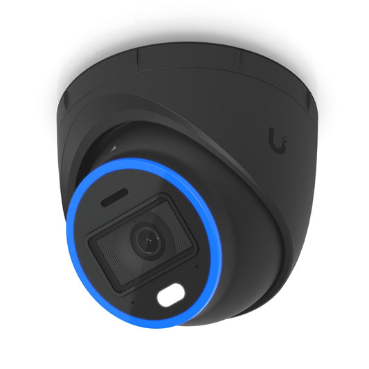 Ubiquiti AI Turret, Black, All-weather,Vandal-proof 4K PoE Turret Camera, Enhanced AI Capabilities  IR, Visible LEDs for Night Vision