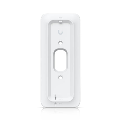 Ubiquiti G4 Doorbell Pro PoE Gang Box Mount, White,Secure, Flat  25 degree Angled Wedge Angled Mounting Plate, Compatible NHU-UVC-G4-DBELL-POE